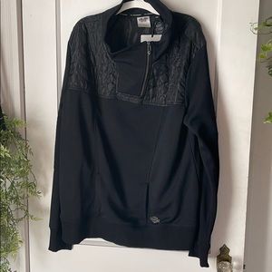 Harley Davidson Three Quarter Zip-Up
